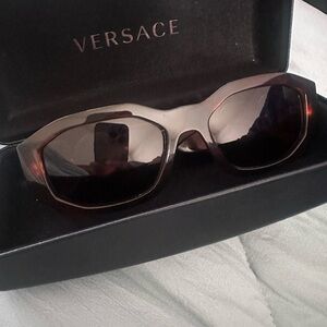Versace Women's Brown Sunglasses